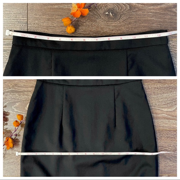 Burberry Black Wool Pencil Skirt - Picture 12 of 12